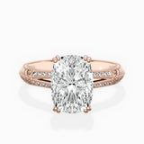 Bali Vintage Style Engagement Ring
