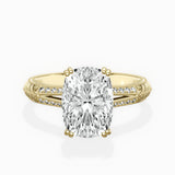 Bali Vintage Style Engagement Ring