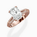 Bali Vintage Style Engagement Ring