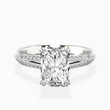 Bali Vintage Style Engagement Ring