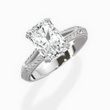 Bali Vintage Style Engagement Ring