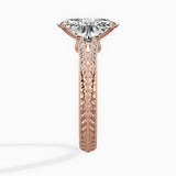 Bali Vintage Style Engagement Ring