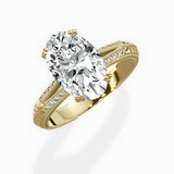 Bali Vintage Style Engagement Ring