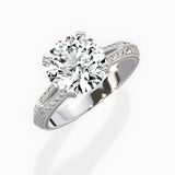Bali Vintage Style Engagement Ring