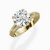 Bali Vintage Style Engagement Ring