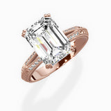Bali Vintage Style Engagement Ring