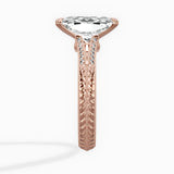 Bali Vintage Style Engagement Ring