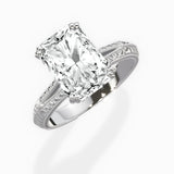 Bali Vintage Style Engagement Ring