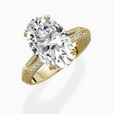 Bali Vintage Style Engagement Ring