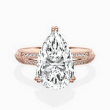 Bali Vintage Style Engagement Ring
