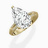 Bali Vintage Style Engagement Ring