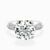 Bali Vintage Style Engagement Ring
