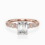 Bezel Vintage Style Engagement Ring