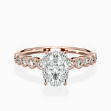 Bezel Vintage Style Engagement Ring