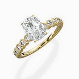 Bezel Vintage Style Engagement Ring