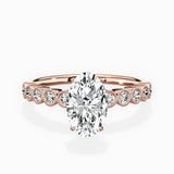 Bezel Vintage Style Engagement Ring