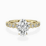 Bezel Vintage Style Engagement Ring