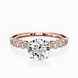 Bezel Vintage Style Engagement Ring