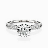 Bezel Vintage Style Engagement Ring