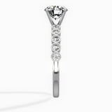 Bezel Vintage Style Engagement Ring