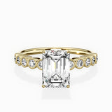 Bezel Vintage Style Engagement Ring