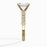 Bezel Vintage Style Engagement Ring