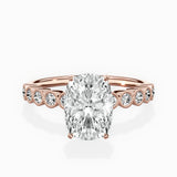 Bezel Vintage Style Engagement Ring