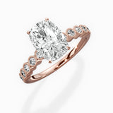 Bezel Vintage Style Engagement Ring