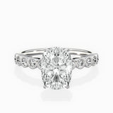 Bezel Vintage Style Engagement Ring