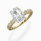 Bezel Vintage Style Engagement Ring