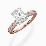 Bezel Vintage Style Engagement Ring
