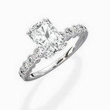 Bezel Vintage Style Engagement Ring