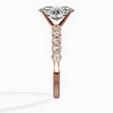 Bezel Vintage Style Engagement Ring