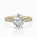 Bezel Vintage Style Engagement Ring