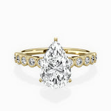 Bezel Vintage Style Engagement Ring