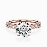 Bezel Vintage Style Engagement Ring