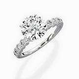 Bezel Vintage Style Engagement Ring