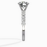 Bezel Vintage Style Engagement Ring