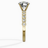 Bezel Vintage Style Engagement Ring