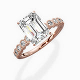 Bezel Vintage Style Engagement Ring