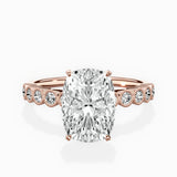 Bezel Vintage Style Engagement Ring