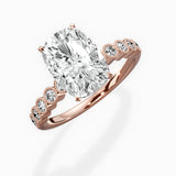 Bezel Vintage Style Engagement Ring