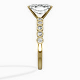 Bezel Vintage Style Engagement Ring