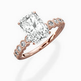 Bezel Vintage Style Engagement Ring