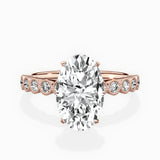 Bezel Vintage Style Engagement Ring