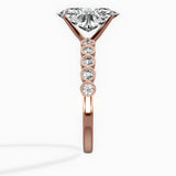 Bezel Vintage Style Engagement Ring
