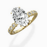 Bezel Vintage Style Engagement Ring