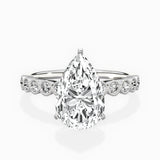Bezel Vintage Style Engagement Ring