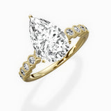 Bezel Vintage Style Engagement Ring