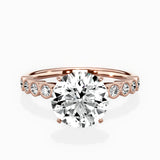 Bezel Vintage Style Engagement Ring